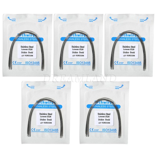Sale Ortho NITI Arch Wire/Stainless/NITI Rectangular Arch Wire Full Sizes - Afbeelding 34 van 176