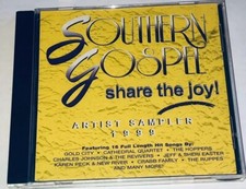 Southern Gospel: Share the Joy 1999 Various Artist Southern Gospel Music Cd 3SS