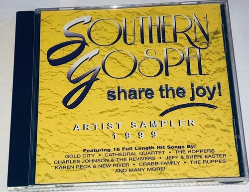 Southern Gospel: Share the Joy 1999 verschiedene Künstler Southern Gospel Musik 1CD 3SS