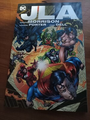 DC JLA Justice League Of America- Volume 1 By Grant Morrison 