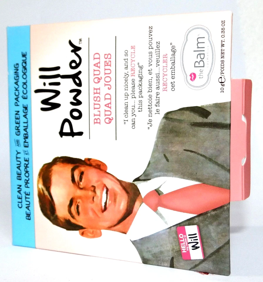 the Balm Cosmetics Will Powder Blush Quad 10g - Bild 3 von 3