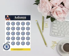 Chelsea FC International Soccer Planner Stickers