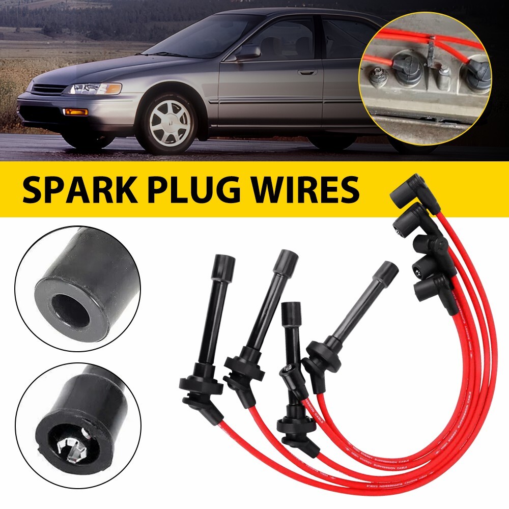 High-Performance 5X Plug Spark Wire for Honda Civic Del Sol Accord CL Odyssey 98 & Isuzu Oasis 99