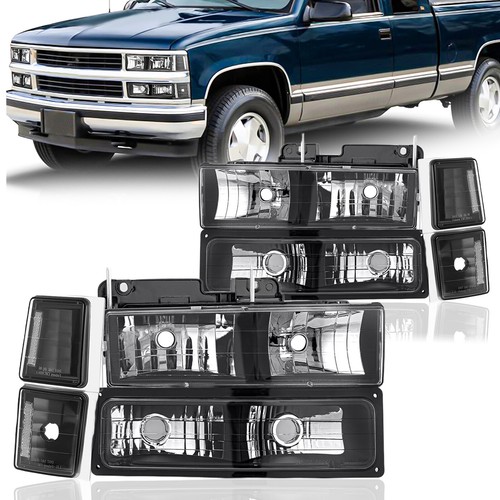 Juego De Faros Delanteros Originales Para Chevy/GMC Suburban, Tahoe, Yukon, C/K (1988-1998)