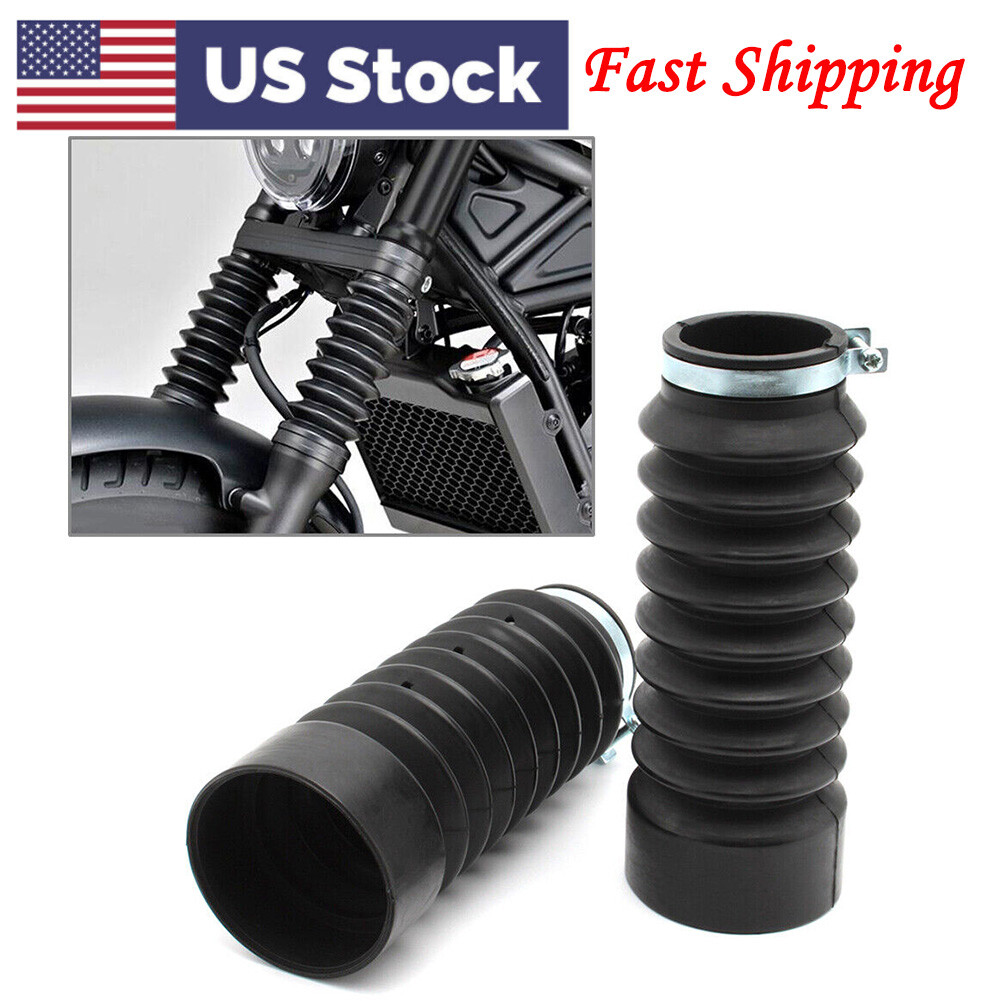 Shock Absorbers Cover Gaiters Front Fork Boot Tube Slider For Honda
