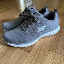 Skechers Women’s 8.5 Shoes Summits Dazzling Haze Gray Multi Sneakers 860