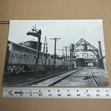 Union Pacific C Unit Locomotives Waiting in Yard 8x11in Vintage Photo