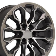 17" Gunmetal Machined Rim fits Chevrolet Colorado ZR2 & GMC Canyon 5891