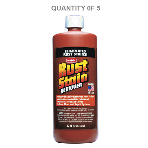 Rust Whink Stain Remover, 32 oz. 5-Pack 01232