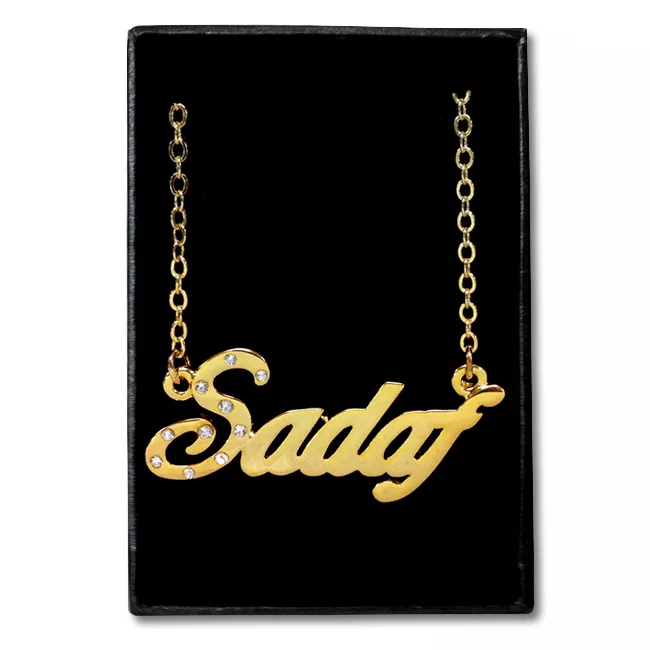Sadaf name pendant deals