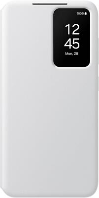 Original / Offizielle Samsung Galaxy S24 Smart View Wallet Case / Hülle - Weiß 
