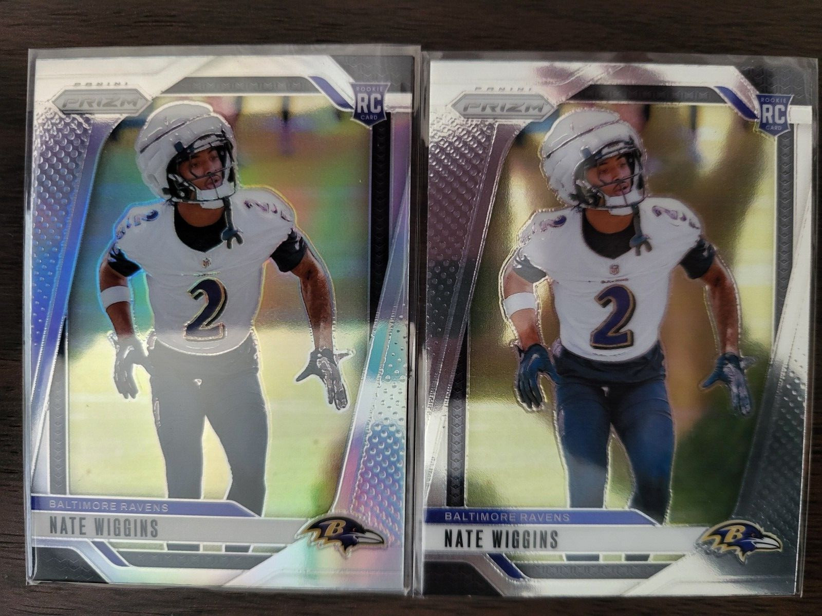 2024 Panini Prizm - Rookies Nate Wiggins #380 Silver Prizm (RC)