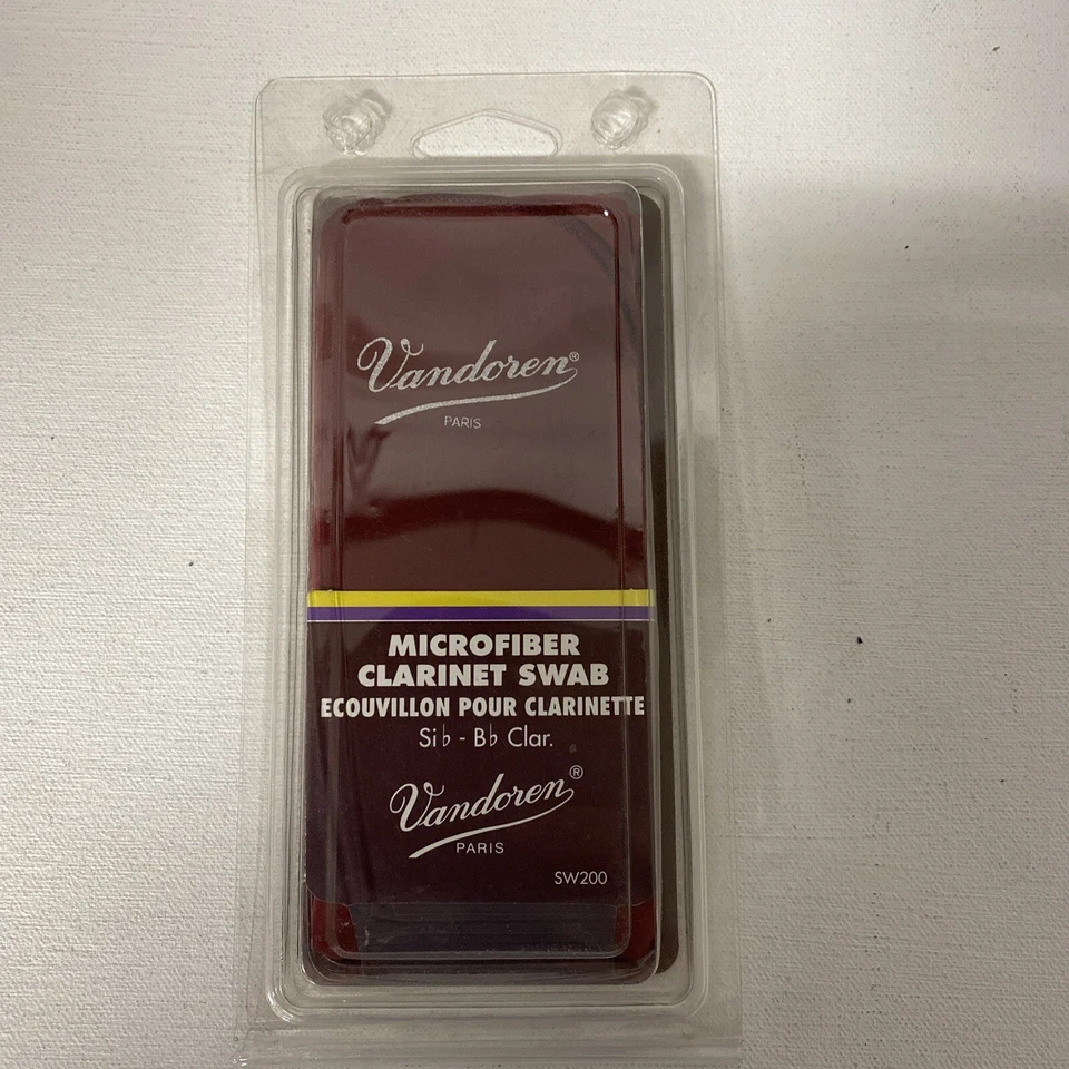 Vandoren Microfibra Clarinete Hisopos Bb Clarinete y Clarinete de Madera Ahorrador Kit de Cuidado Foto 2 de 4