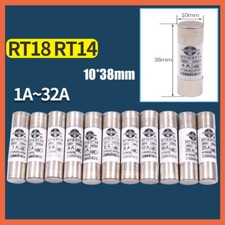 1AMP - 32 AMP Ceramic Fuse Domestic Household Mains Plug Fuse 10*38mm 280V-100KV