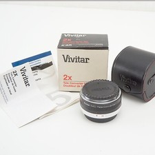 VIVITAR MC 2X - 7 TELE KONWERTER DO KONICA Nasadki obiektywu, etui, pudełko i instrukcja #71