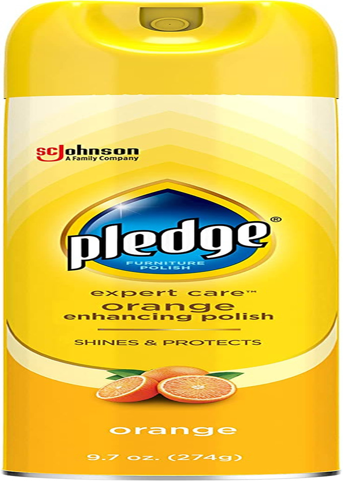 Pledge Expert Care Wood Polish Spray, Shines and Protects, Removes Fingerprints,
