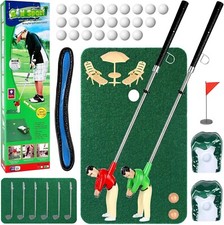 Mini Golf Toys for Kids Funny Golf Gifts Retirement Gift Two Mini Golfers