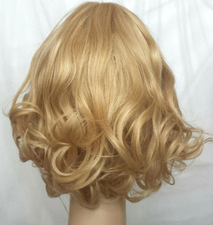 Peluca de cabello humano Revlon Analisa 6611 mono color superior: trigo dorado Foto 3 de 4