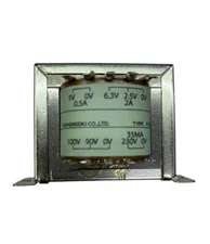 Vacuum Tube Power Transformer 230V 35mA/2.5V-6.3V 2A/5V 0.5A P-35B Audio Amp