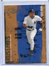 2005 Donruss Leather Lumber Card Derek Jeter New York Yankees NR MT # 39