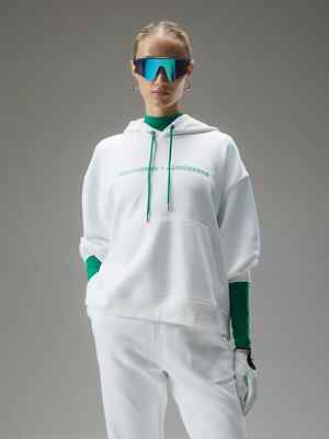 J. Lindeberg Women's Nelly Korda HOOD GWJS07492 0000 White Small