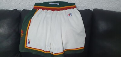 Seattle Supersonics Vintage M Champion Short Rare - NBA