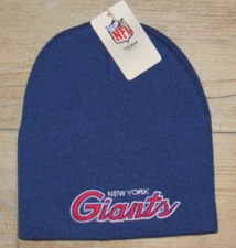 New York Giants NFL Team Apparel TD Cuffless Beanie Winter Knit hat cap Men's
