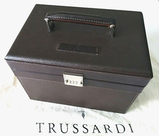 TRUSSARDI BAULETTO BEAUTY TRUCCHI PELLE TROUSSE NECESSAIRE PROFESSIONALE MAKE UP