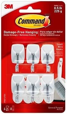 Command™ Small Wire Hooks Value Pack 17067-6ARTEC