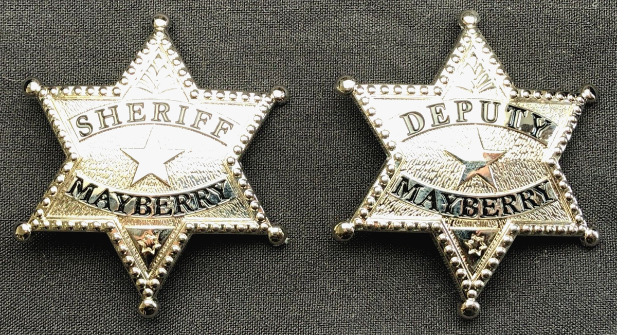 Andy Griffith TV Show - SHERIFF & DEPUTY Mayberry Prop Replica