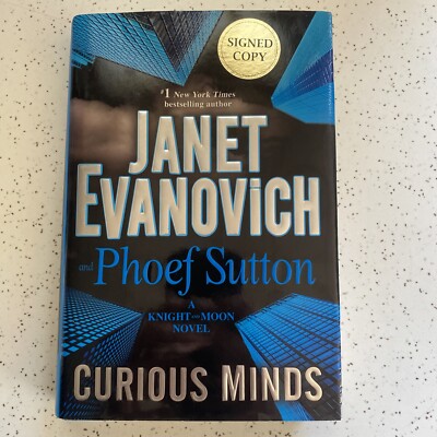 Curious Minds by Janet Evanovich & Phoef Sutton Signed 1st Edition