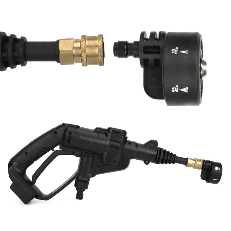 High Pressure Washer Nozzle 0 15 25 40 Degree Rotation Watering Nozzle