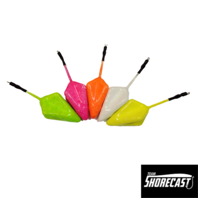 SHORECAST STAR LEADS ALL SIZES (x10) NEW SEA FISHING WEIGHTS