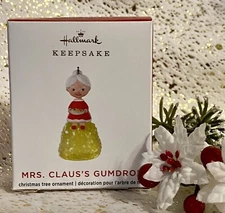 2020 Hallmark MRS CLAUS'S GUMDROP Mini Ornament LIMITED EDITION Miniature