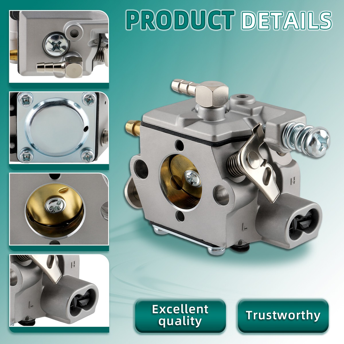 Carburatore Per Echo CS-3700 CS-3700ES CS-3700TES CS-370 CS-440 CS-4400 CS-4200 CS-4200ES CS-4200TES CS-510 CS-520