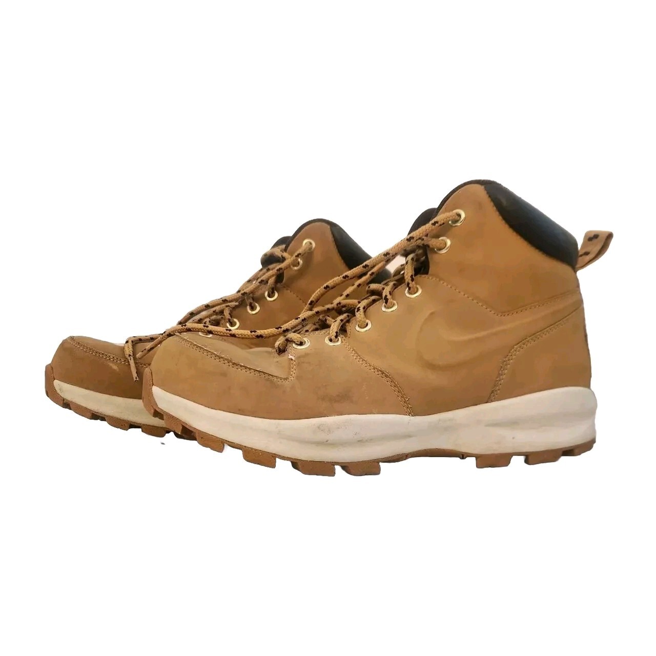 Nike Manoa Leather Mens Work Hiking Boots Size 8.5 US Outdoor VGC