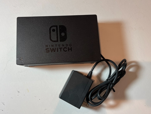 Original Official Nintendo Switch Charging Dock With OEM Power Adapter