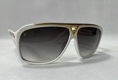 ?RARE?Louis Vuitton Gold Frame Gradient Lens Sunglasses Louis Vuitton Gold Sunglasses for Women | eBay main image 4