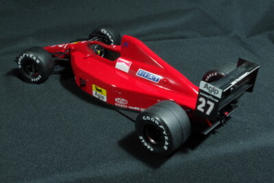 タミヤFerrari F189 1/20スケールモデル Tamiya 1:20 scale Ferrari F189 Portuguese GP Late Version Model