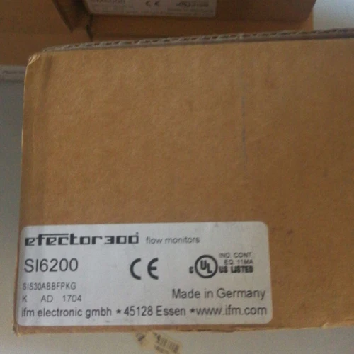 1 Stck. Neu IFM SI6200 Durchflussmonitore im Karton Beschleunigter Versand - Bild 1 von 2