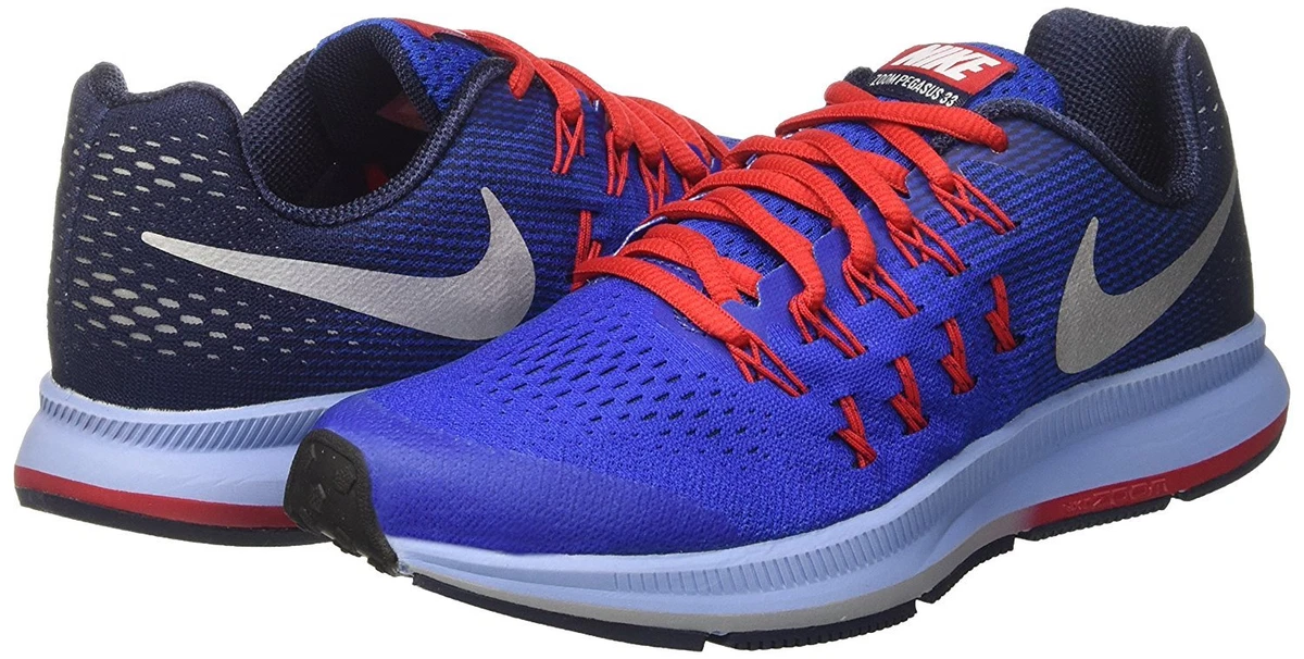 Nike Zoom Pegasus 33 Mens/Big Kids Blue Shoes Size 6 &#034;NWB&#034; |