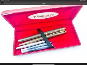 Parker 75 Vermeil | eBay