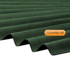 Corrapol-BT Bitumen Corrugated Roofing Sheet - Green  930 x 2000mm FAST DELIVERY