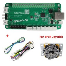 Fightbox-Pico-Plus Rp2040 Advanced Breakout Board Zero Delay Arcade Joystick Usb image