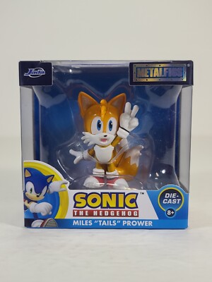 Jada Sonic the Hedgehog Metalfigs 2.5  Miles Tails Prower Action Figure Die-Cast