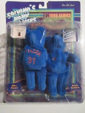 Salvinos Baby Bammers 1999 Series Beanie Bears MIKE PIAZZA ROBIN VENTURA