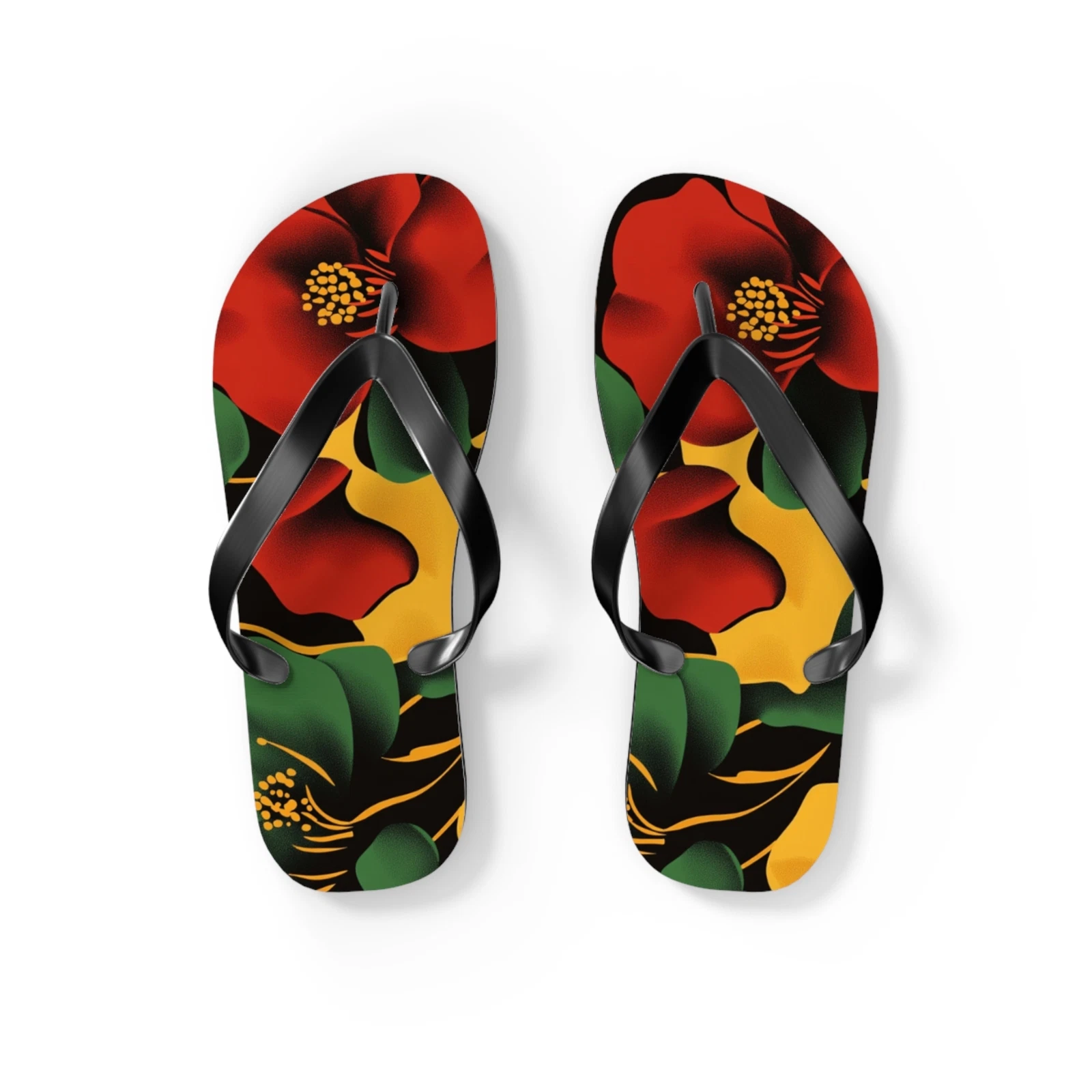 Tropical Floral Flip Flops Beach Sandals for Summer Vibes
Opens in a new window or tab