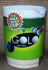 GOLO GOLF DICE GAME 1 OR MORE PLAYERS AGE 8 & UP 2001