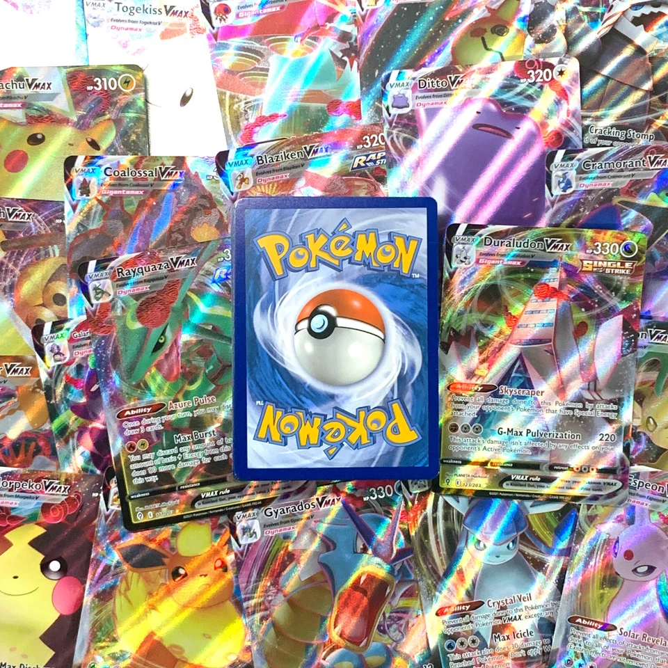 50 POKEMON CARDS 🔥 Bulk Lot No Duplicates 💎 1 Ultra Rare GUARANTEED ⚡️ EX V GX - image 4 of 4