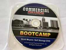 COMMERCIAL MILLIONS BOOTCAMP - SCOTT MEYERS INVESTING IN SELF STORAGE DVD!